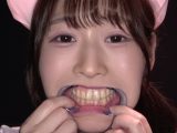 美人ナース 月野こはるチャンの舌ベロ・歯・口内・のどちんこ観察♪
