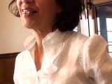 ワクワクと緊張ドキドキが入り混じるAV初出演の清楚系ショートヘアー熟女の淫乱SEX