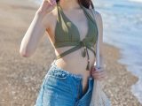 マジックミラー号 真夏の水着美女【あや】ちゃん 童貞のフリした絶倫男が激ピストン！！何度イっても無視しガン突き再開！失禁・痙攣でキュッと締まったオマ〇コにとろ〜りナマ中出し