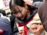 ロングスカート女学生羞恥2 初イキ潮でびしょ濡れになるまで制服を汚しまくれ！ 推定150cm/小顔ツインテール娘