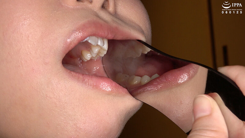 「【歯・口腔フェチ】くすぐったがりの谷田かりなちゃんの口内観察！＆巨大女フェチ」谷田かりな