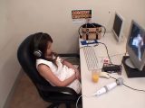 【AIリマスター版】盗撮 ネットカフェでオナニーする女 2